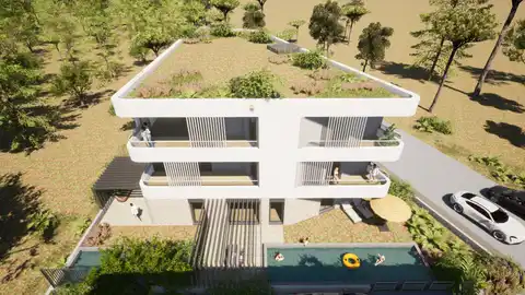 Umag – Stanovanje 120.75 m², 2 spalnici in dnevna soba, novogradnja, bližina morja