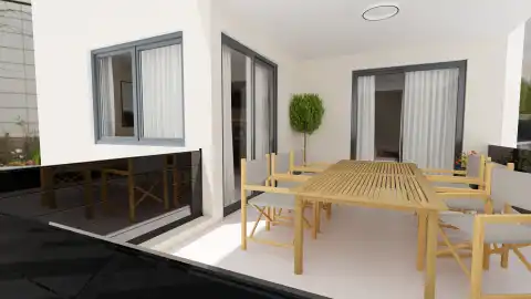 Vabriga – mieszkanie dwupokojowe z tarasem