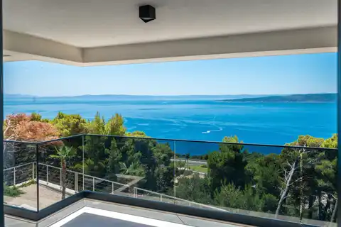 Makarska, Brela - Luxusná vila s panoramatickým výhľadom na more 317 m2