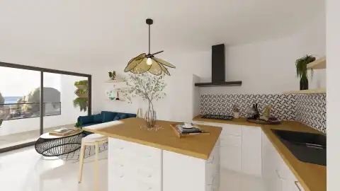 Makarska, Blato - dvosoban stan u novogradnji blizu mora