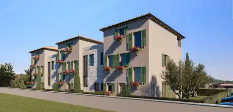 Таунхаус 152 м² Пореч — сад 140 м², терраса