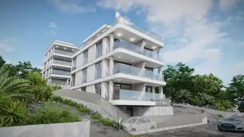 Trogir, Čiovo - Moderan jednosoban stan prvi red do mora