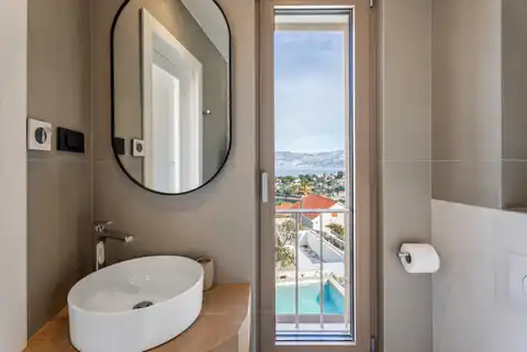 Brač, Splitska - Maison avec vue sur la mer