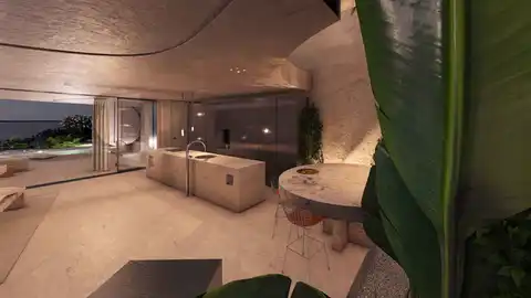 Brač, Postira - Građevinsko zemljište sa projektom vile