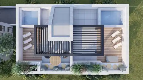 Podstrana - One-bedroom apartment with a garden