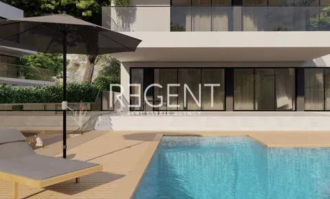 Šibenik, Rogoznica - Pozemek s projektem luxusní vily 819m2