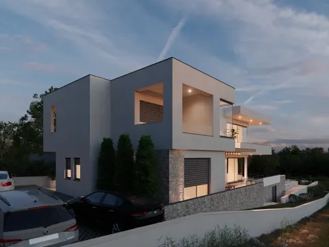 Primošten – Villa di lusso con piscina a sfioro, 450 m2 nuova costruzione