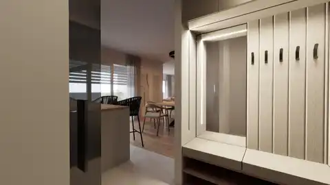 Постира, Брач – квартира 115 м² с террасой, гаражом и видом на море (S2)