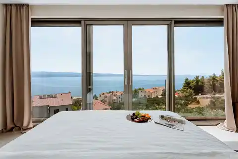 Vila 355 m², bazen, wellness i pogled na more – Split, Jesenice