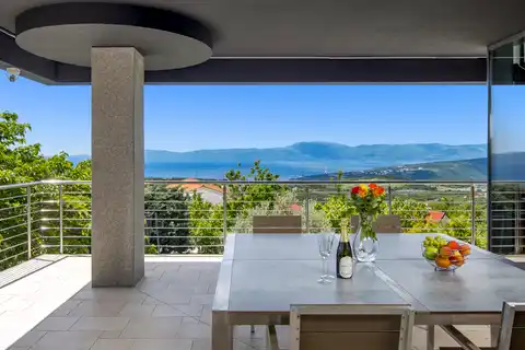 Hreljin - Villa with panoramic view and private wellness