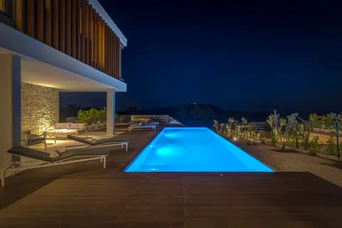 Primošten - Villa con piscina e vista mare