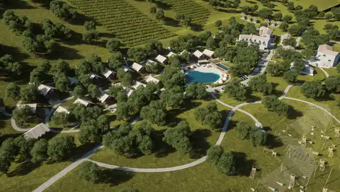 Buzet, Roč – veliko zemljište za stambene i turističke projekte