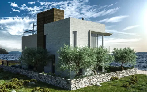 Sukošan – Luxusní moderní vila s bazénem 441 m2