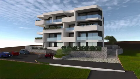 Trogir, Okrug Gornji – Dwupokojowe mieszkanie z tarasem 67 m2 nowe budownictwo