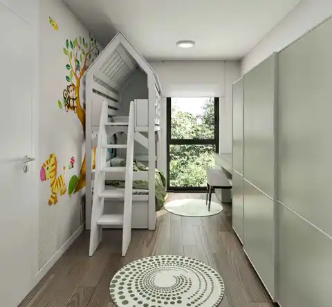 Záhřeb, Ribnjak - Luxusní dvoupokojový byt v centru města, první pronájem, novostavba