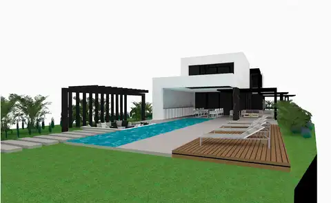 Korčula - građevinsko zemljište s projektom