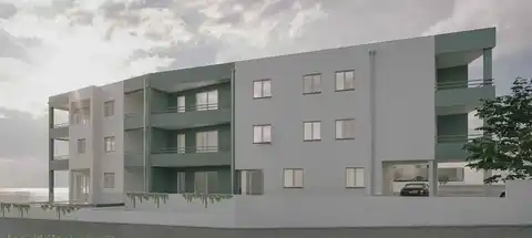 Split, Podstrana - Dvosobno stanovanje z ložo in pogledom na morje