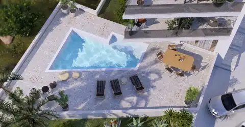 Trogir, Čiovo - Appartement de deux chambres en première ligne de mer