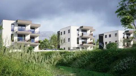 Kaštela, Kaštel Stari - Mieszkanie dwupokojowe z tarasem w nowoczesnym nowym budynku