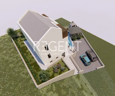 Trogir, Sevid - Luxusní vila s otevřeným výhledem na moře 165 m2