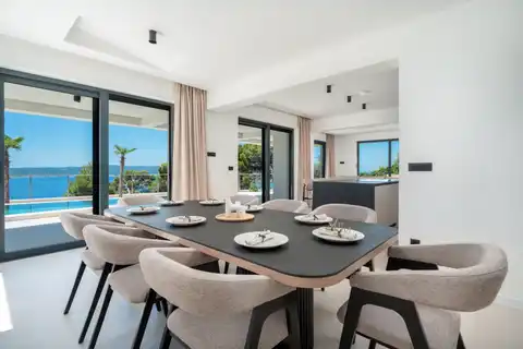 Makarska, Brela - Luxusná vila s panoramatickým výhľadom na more 317 m2