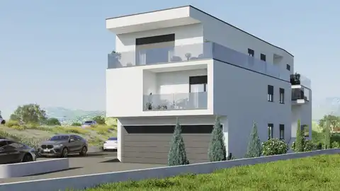 Kaštela, Kaštel Novi - Zwei-Zimmer-Wohnung in modernem Neubau