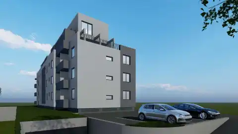 Podbrežnica, four-bedroom apartment 107.05 m² — two terraces