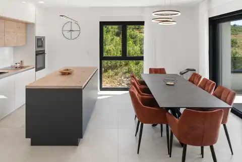 Zadar, Rovanjska - Newly built villa with a pool and sea view