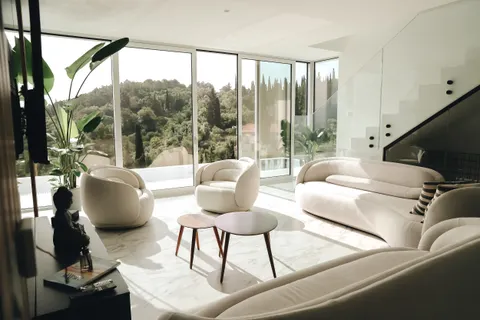 Korčula, Žrnovo - Villa familiale de luxe avec une vue imprenable 360 m2