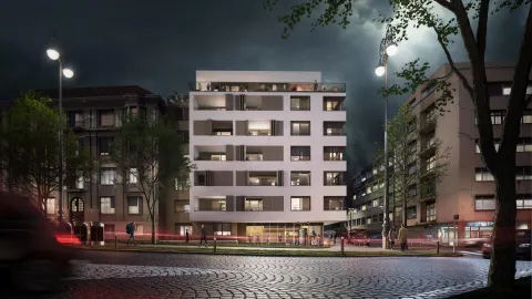 Zagreb, Novakova, Langov Trg - Peterosoban stan u urbanoj stambenoj novogradnji 154 m2