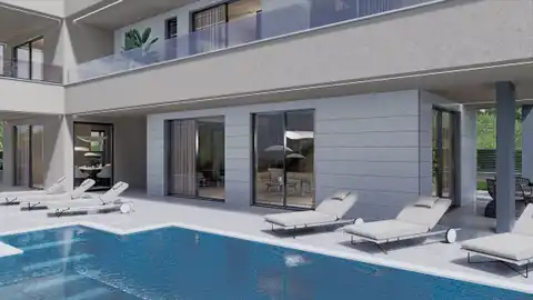 Trogir, Vinišće - Moderna vila s bazenom i panoramskim pogledom