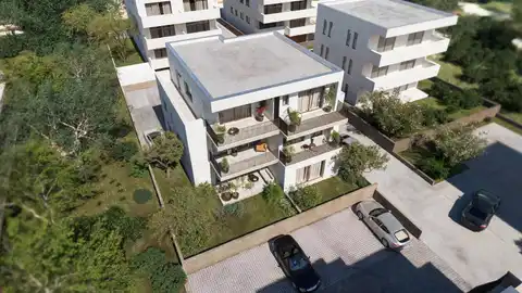 Квартира 60,33 м², Каштел Штафилич — 3-комн., новостройка, первая линия от моря