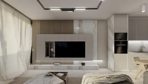 Istrie, Vabriga - Luxusní třípokojový byt se střešní terasou 117 m2