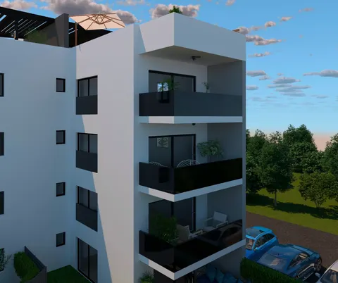 Trogir, Okrug Gornji – Dvosoban penthouse s krovnom terasom u novograd