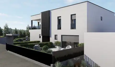 Záhřeb, Gračani – Třípokojový byt se zahradou v novostavbě