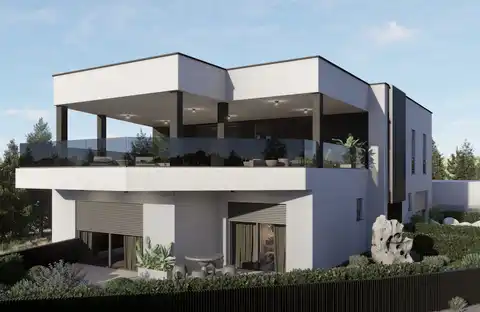 Záhřeb, Gračani – Třípokojový byt se zahradou v novostavbě