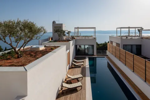Omiš – Exkluzivní vila s bazénem a panoramatickým výhledem