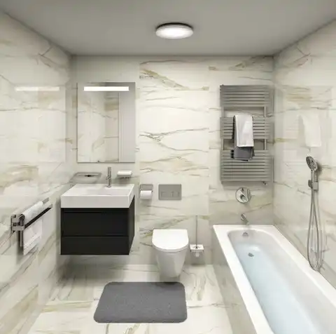 Záhřeb, Ribnjak - Luxusní dvoupokojový byt v centru města, první pronájem, novostavba