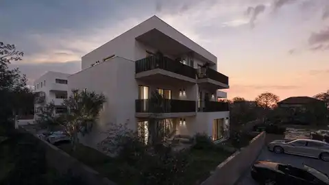Квартира 60,33 м², Каштел Штафилич — 3-комн., новостройка, первая линия от моря