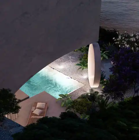 Brač, Postira - Građevinsko zemljište sa projektom vile