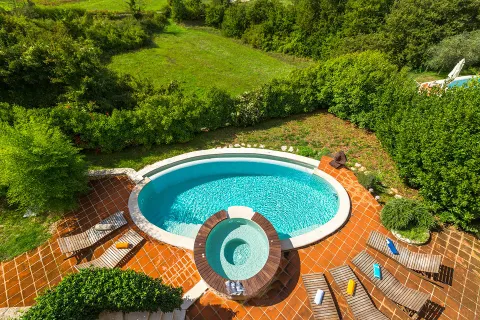 Istrie, Sveti Lovreč – Luxusní kamenná vila