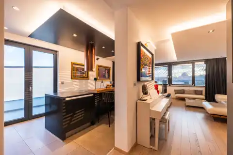 Zagreb, Unterstadt - Luxus-Penthouse mit Panoramadachterrasse