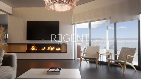 Kvarner, Opatija – Luxusní dvoupokojový byt s výhledem na moře 89 m2