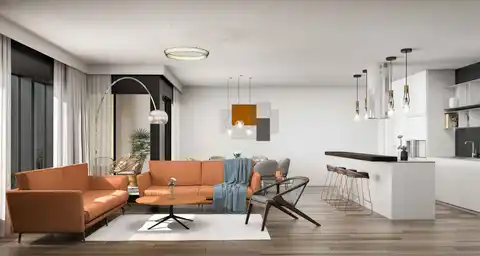 Záhřeb, Ribnjak - Luxusní dvoupokojový byt v centru města, první pronájem, novostavba