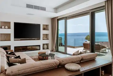 Vila 355 m², bazen, wellness i pogled na more – Split, Jesenice