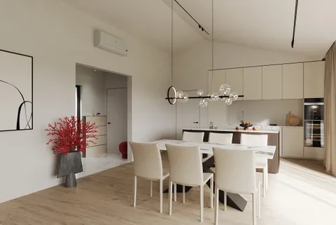 Istrie, Žminj - Moderní přízemní dům s bazénem 106 m2