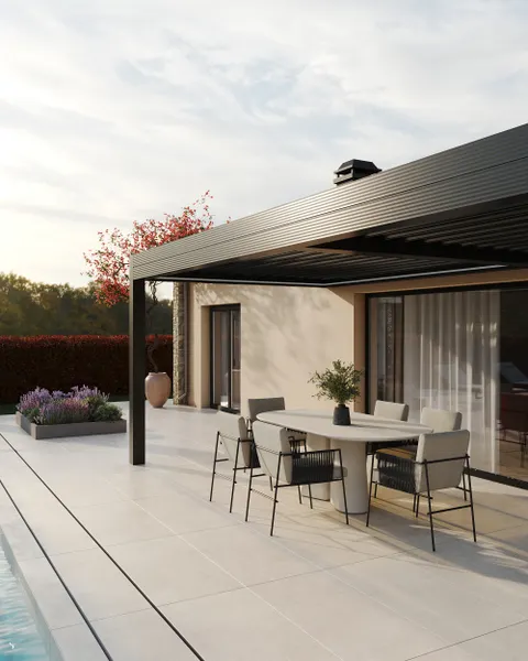 Istrie, Žminj - Moderní přízemní dům s bazénem 106 m2