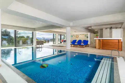 Hreljin - Villa with panoramic view and private wellness