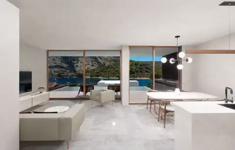 Trogir, Sevid - Luksuzan penthouse s bazenom