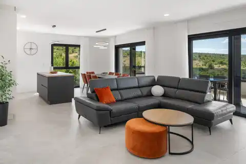 Zadar, Rovanjska - Newly built villa with a pool and sea view